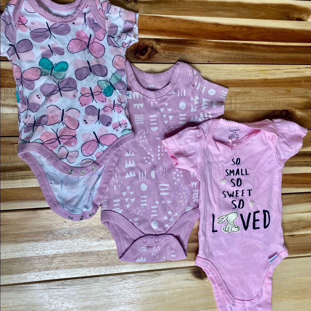 0-3 Month Onesies